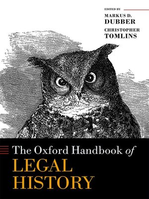 cover image of The Oxford Handbook of Legal History
